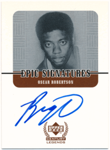 OSCAR ROBERTSON オスカー ロバートソン サインカード NBA Yahoo!オークション -「robertson」(バスケットボール