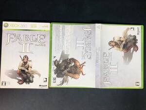 【Xbox360】 フェイブル II リミテッドエディション 即売り! DVD 外箱 付