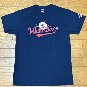 MLB CHICAGO WHITE SOX MEN’S SHORT SLEEVE T-SHIRTS size-M(着丈67身幅49) 中古(美品) 送料無料 NCNR