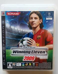 中古 PS3 ウィニングイレブン2009 動作確認済み 送料無料