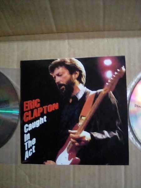 2CD ERIC CLAPTON / Caught In The Act 送料無料 輸入盤 2枚組 エリック・クラプトン live 紙ジャケ