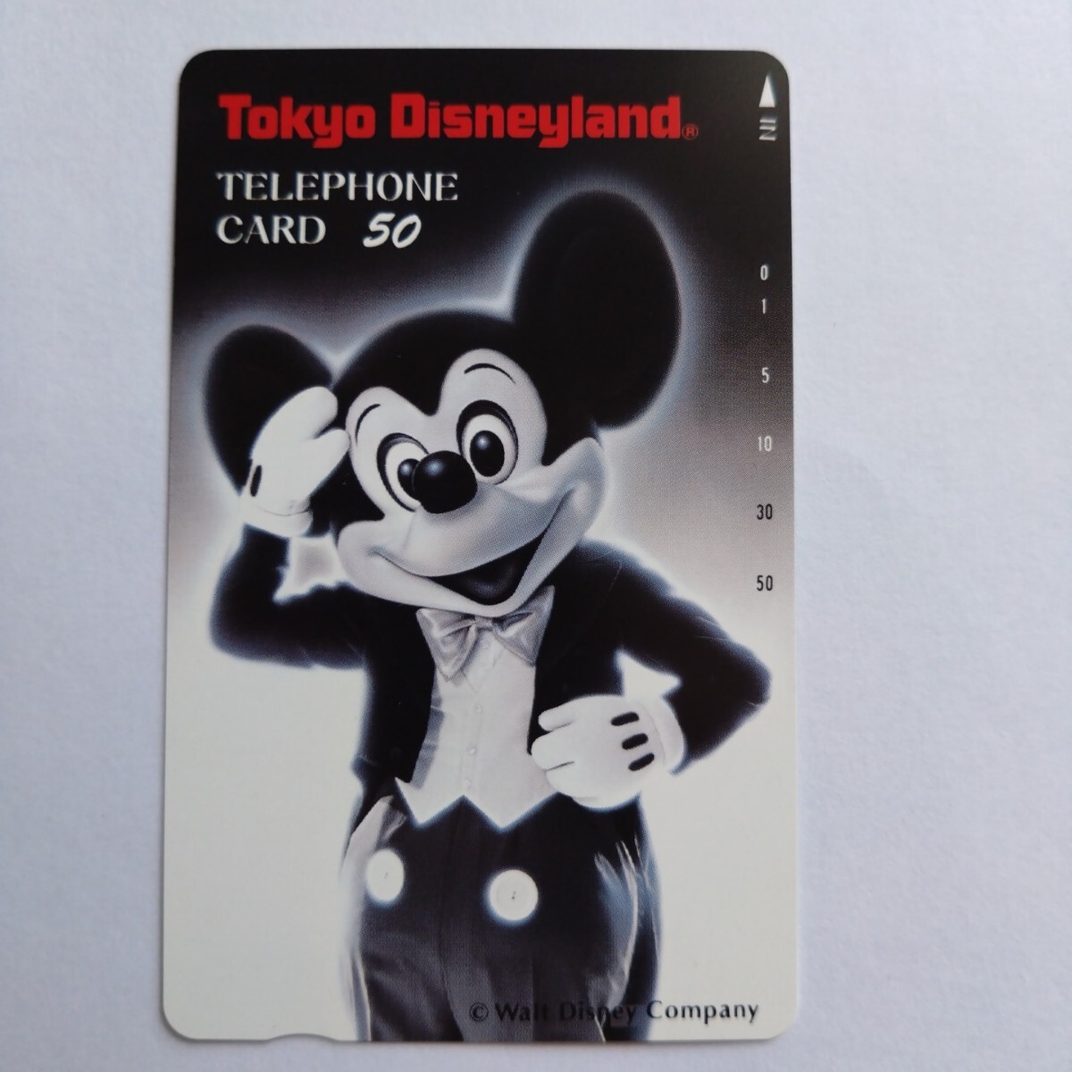 TDLミッキーマウス レテフォンカード【キズなし・未使用＆すでに非売品】 Yahoo!オークション -「(ディズニーテレカ)ミッキーマウス