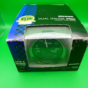 PIVOT ピボット DUAL GAUGE PRO DPB-E ブースト計 水温/電圧 デュアルゲージプロ 動作確認済 ホワイト/アンバー BMW MINI VW