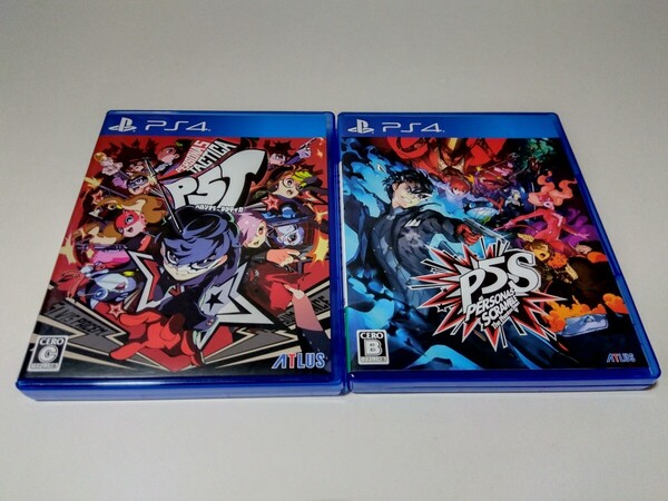 PS4 ペルソナ5 タクティカ ペルソナ5 スクランブル ザ ファントム ストライカーズ 2本セット