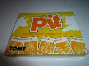 未開封 レトロ ビンテージ レア TOMY カードゲーム PIT ピット