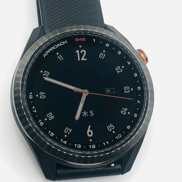 【美品】Garmin ガミン Approach S42 Black (1718)
