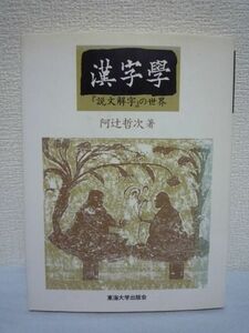 漢字学 『説文解字』の世界 ★ 阿辻哲次 ◆ 東海大学出版会 ◎