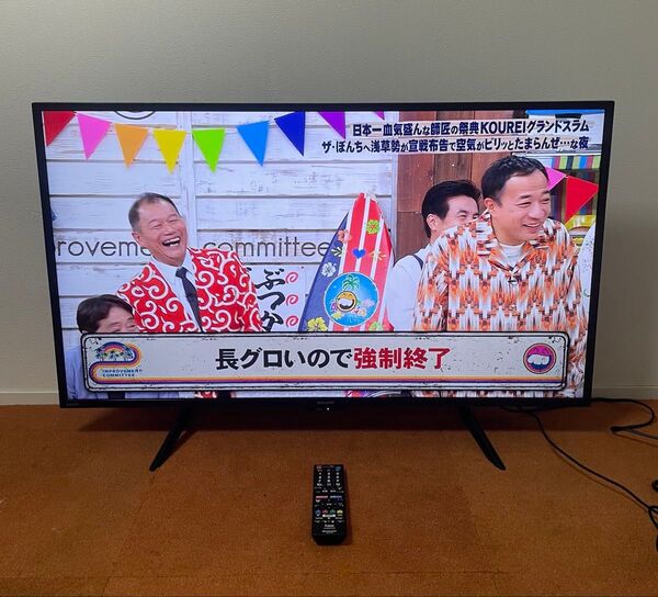 シャープ 液晶テレビ 42V型 2020年製 フルハイビジョン 外付けHDD