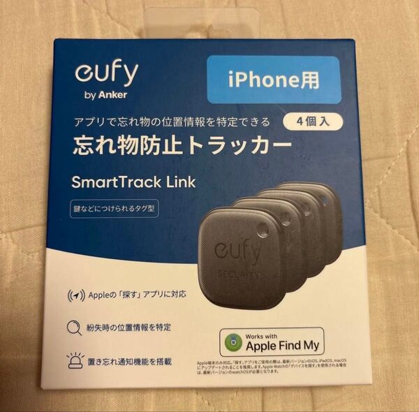 Anker Eufy Security SmartTrack Link 4個セット iphone用