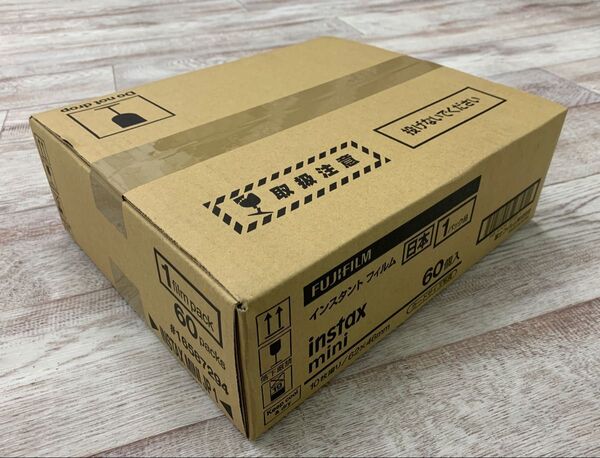 FUJIFILM instax チェキフィルム 10枚 60パック 600枚 外箱あり