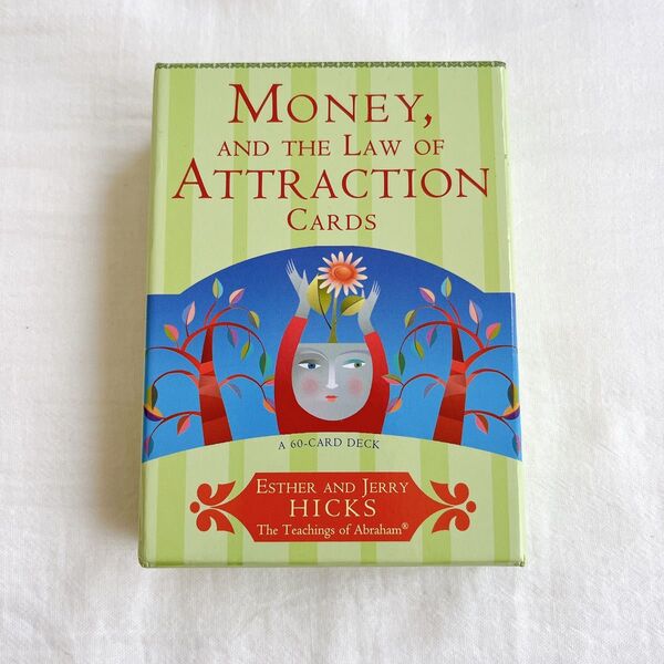 Money and the Law of Attraction cards お金と引き寄せこ法則 オラクルカード HICKS 英語
