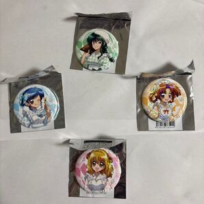 マーメイドメロディー ぴちぴちピッチ ホログラム缶バッチ(ブラインド) 和装メイドver. 4枚セット