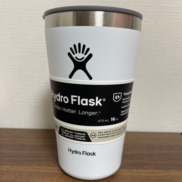 Hydro Flask タンブラー 16oz 473ml ホワイト 新品
