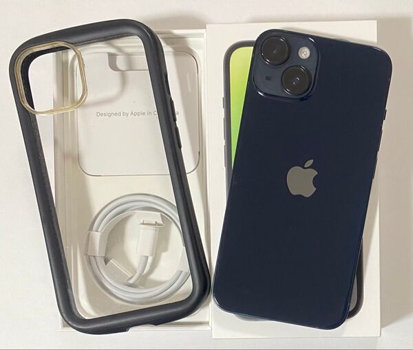 iPhone14 128GB バッテリー86% ミッドナイト ブラック