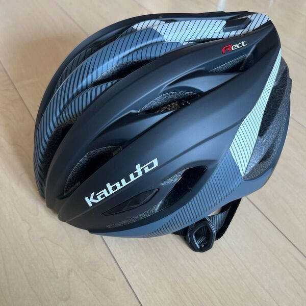 ヘルメット 自転車 ロードバイク サイクリング KABUTO RECT M/L マットブラック