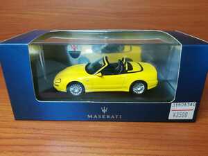 1/43 ディーラー特注◆マセラティ スパイダー カンビオコルサ MASERATI SPYDER CAMBIOCORSA ◆美品