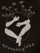 新作　LOVEパキポディウム Mサイズ 半袖Tシャツ aroundaglobe グラキリス　pachypodium 発泡　foaming 愛 植物　ボタニカル_画像2