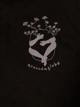 新作　LOVEパキポディウム Mサイズ 半袖Tシャツ aroundaglobe グラキリス　pachypodium 発泡　foaming 愛 植物　ボタニカル_画像5