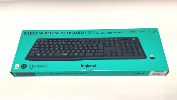 ロジクール ワイヤレスキーボード K295GP 静音 耐水 キーボード 無線 Unifying K295 サイレント WiFi