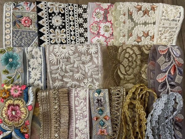 インド刺繍リボン はぎれ