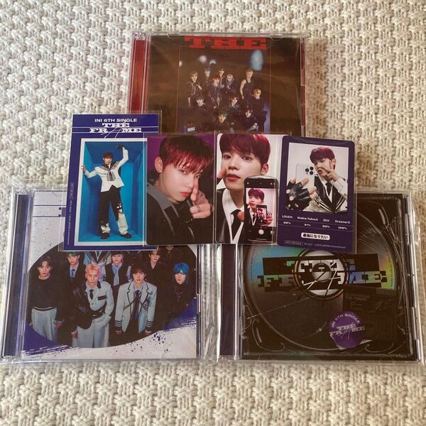 INI トレカ 木村柾哉 木村 まとめ CD DVD THE FRAME 3形態 3形態セット