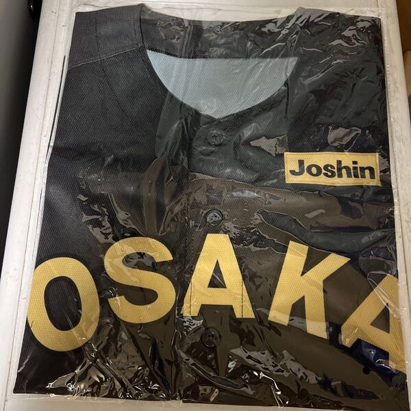 早い物勝ち ラスト Joshin OSAKA ユニフォーム 黒 阪神タイガース