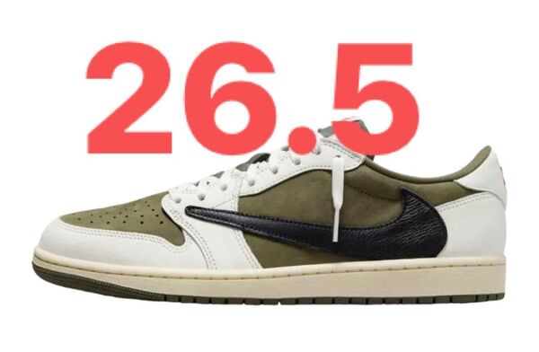 Travis Scott × Nike Air Jordan 1 Low OG SP "Reverse Olive"