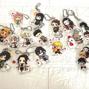 ローソン 数量限定 鬼滅の刃 アクリルキーホルダー 初版分 A B C セット 定価8580円
