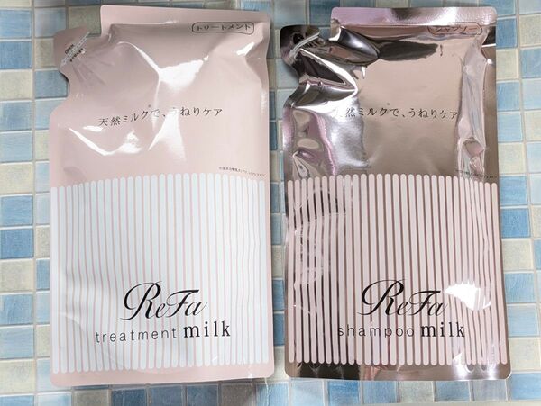 リファ ミルクプロテインシャンプーピンク トリートメントピンク