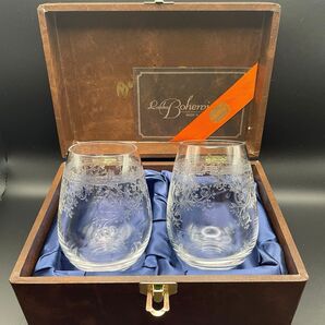 LBohemia カットグラス ペアグラス 未使用