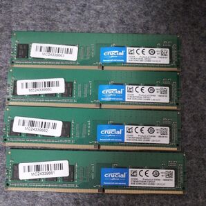 Crucial DDR4-2400 8GB×4 32GB