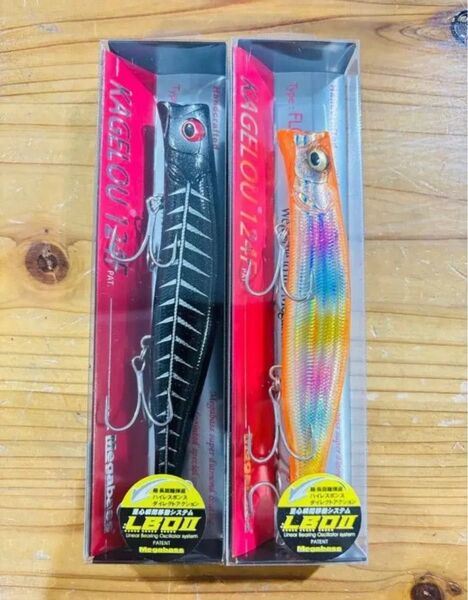 メガバス カゲロウ 124F 常夜灯マジック・ブラックボーン 有頂天 SP-C KAGELOU