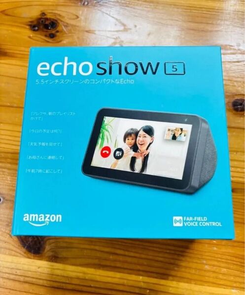 echo show 5 第1世代 イヤホンジャック付タイプ チャコール スマートディスプレイwith Alexa エコーショー5