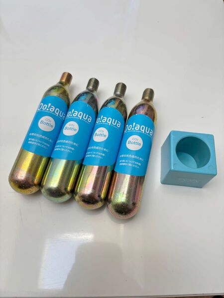 DOOA Do!aqua co2 ボンベ4本 スタンド付き