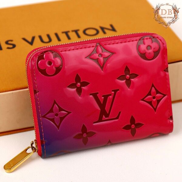 【限定品】 ルイヴィトン ジッピーコインパース ヴァレンタイン ヴェルニ レッド Louis Vuitton レディース 財布 赤