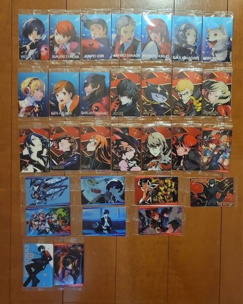 ペルソナシリーズ ウエハース ~P3R&P5R~ カード全30種 フルコンプ