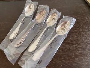  new goods unused Chris to full pompa doll original silver plating made tea spoon 4ps.@13.5cm/Christofle/416-2