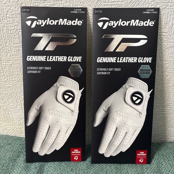 TaylorMade テーラーメイド ゴルフ グローブ 2枚セット 左手用 23cm