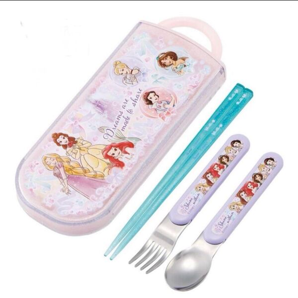 新品 ディズニープリンセス トリオセット スプーン フォーク お箸