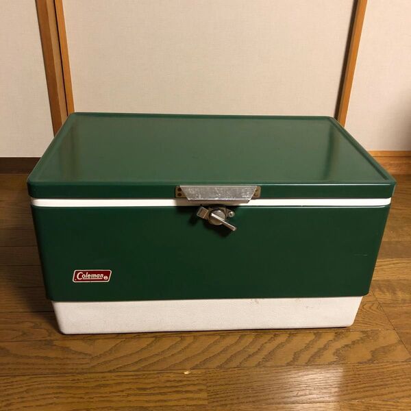 ヴィンテージ 美品 コールマン Coleman スチールベルトクーラー USA製