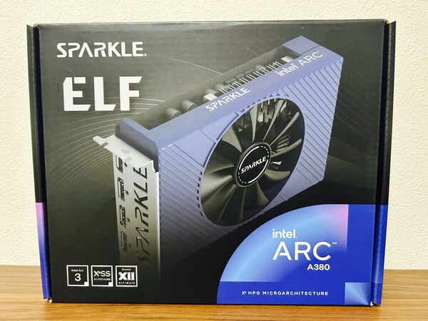 ★ほぼ新品・納品書付★ SPARKLE ELF Intel ARC A380 グラフィックボード