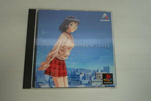 【開封品】プレイステーション リフレインラブ2　動作未確認【傷、擦れ、汚れ、傷み有】REFRAIN LOVE2