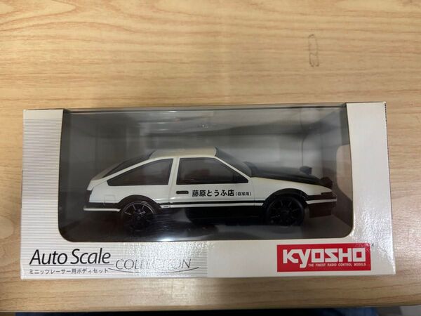 京商 ミニッツ オートスケールコレクション AE86 TRUENO 藤原拓海 カーボンボンネット仕様 頭文字D