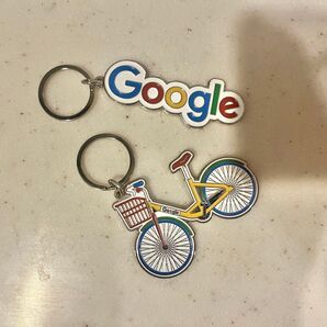 激レア Google グーグル 本社限定 キーホルダー 2個セット