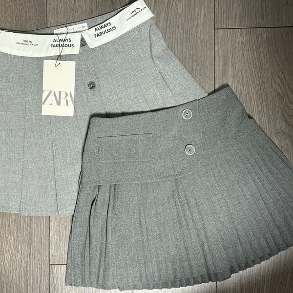 ZARA kids プリーツスカート