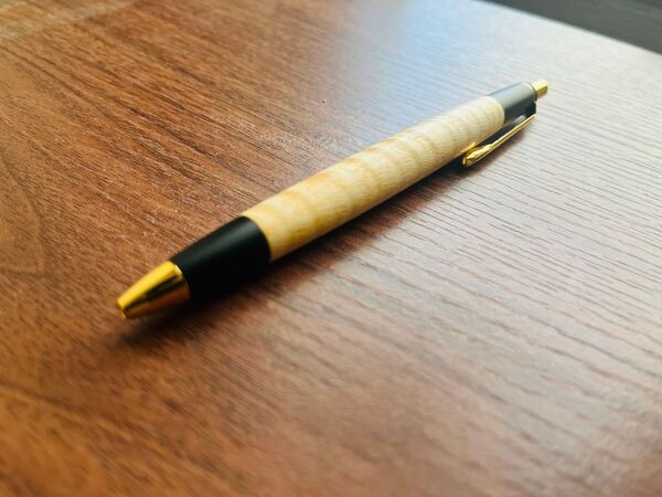 野原工芸似シャーペン 栃縮木 美品