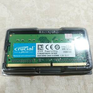 クルーシャル Crucial クルーシャル 4GB 1Rx8 PC4-2400T DDR4-19200s 260pinラップトップSO-DIMMメモリRAM 送料無料
