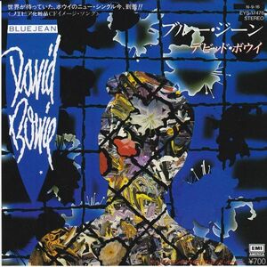 EPレコード　DAVID BOWIE (デヴィッド・ボウイ) / BLUE JEAN (ブルー・ジーン)