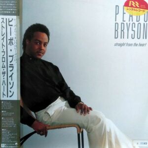 LPレコード　 PEABO BRYSON (ピーボ・ブライソン) / STRAIGHT FROM THE HEART (ストレイト・フロム・ザ・ハート)