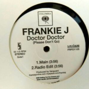 12inchレコード　 FRANKIE J / DOCTOR DOCTOR (PLEASE DON'T GO)